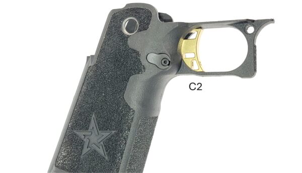 Staccato Grip ST Trigger - Curved Gold - Image 6