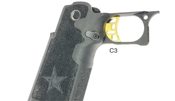 Staccato Grip ST Trigger - Curved Gold - Image 7