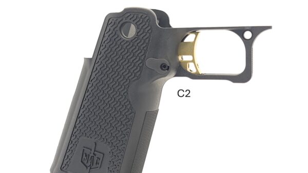 MAC / Tisas DS Grip ST Trigger - Curved Gold - Image 6