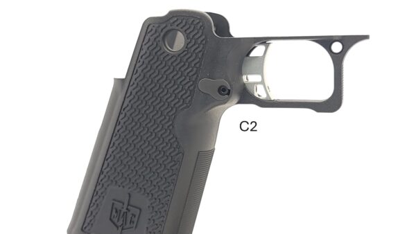 MAC / Tisas DS Grip ST Trigger - Curved Silver - Image 6