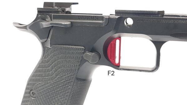 Dan Wesson DWX Full Size ST Trigger - Flat Red - Image 6