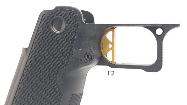 MAC / Tisas DS Grip ST Trigger - Exclusive Flat Gold - Image 6