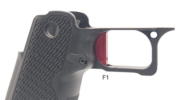 MAC / Tisas DS Grip ST Trigger - Exclusive Flat Red - Image 5