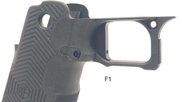 Alpha Foxtrot Romulus DS Grip ST Trigger - DSC Solid Black