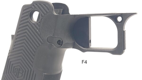 Alpha Foxtrot Romulus DS Grip ST Trigger - DSC Solid Black