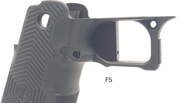 Alpha Foxtrot Romulus DS Grip ST Trigger - DSC Solid Black