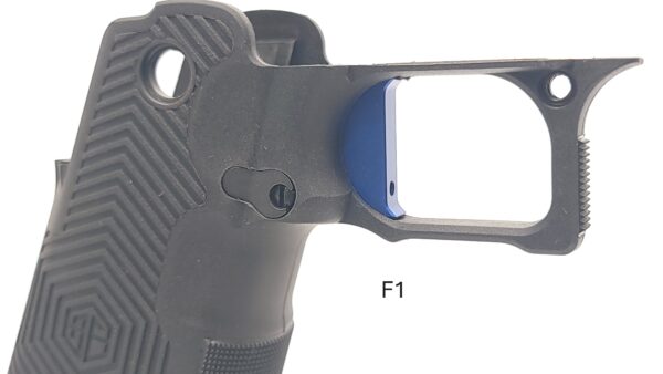 Alpha Foxtrot Romulus DS Grip ST Trigger - DSC Solid Blue