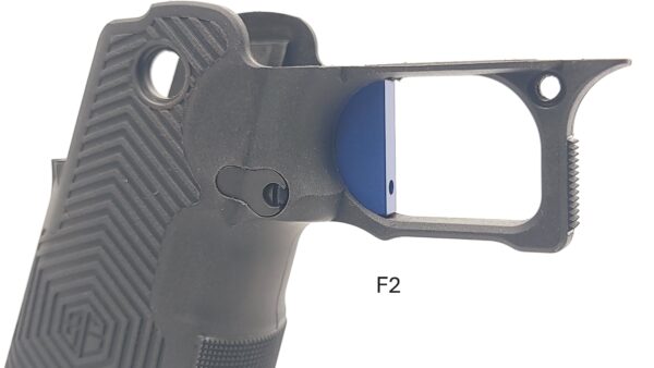 Alpha Foxtrot Romulus DS Grip ST Trigger - DSC Solid Blue