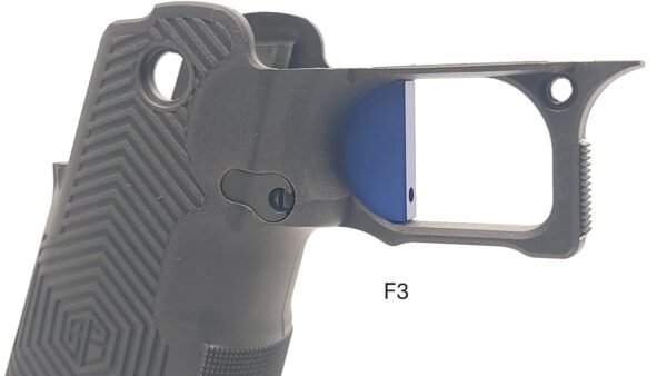 Alpha Foxtrot Romulus DS Grip ST Trigger - DSC Solid Blue