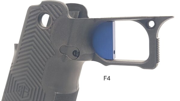 Alpha Foxtrot Romulus DS Grip ST Trigger - DSC Solid Blue