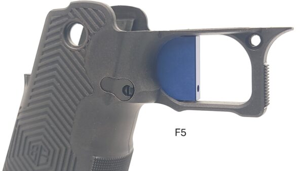 Alpha Foxtrot Romulus DS Grip ST Trigger - DSC Solid Blue