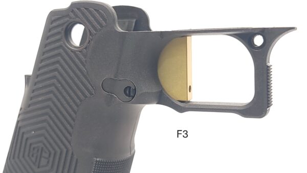Alpha Foxtrot Romulus DS Grip ST Trigger - DSC Solid Gold