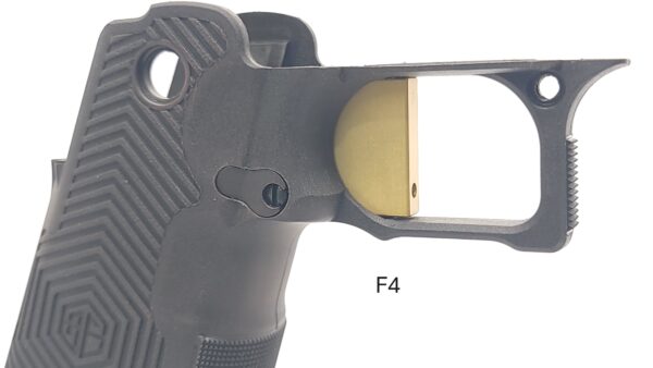 Alpha Foxtrot Romulus DS Grip ST Trigger - DSC Solid Gold