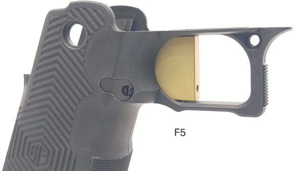 Alpha Foxtrot Romulus DS Grip ST Trigger - DSC Solid Gold