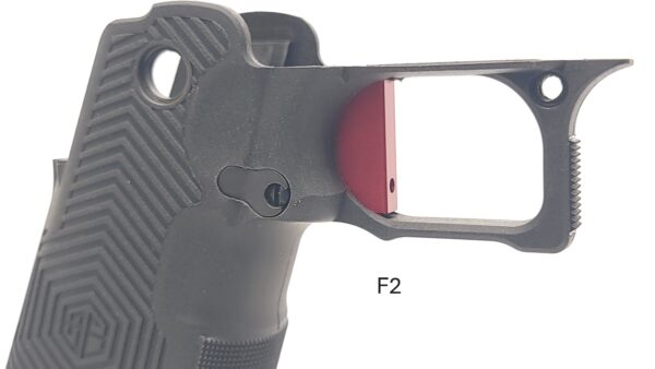 Alpha Foxtrot Romulus DS Grip ST Trigger - DSC Solid Red