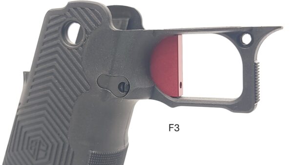 Alpha Foxtrot Romulus DS Grip ST Trigger - DSC Solid Red