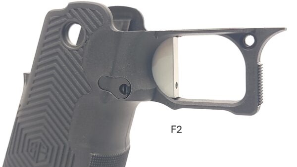 Alpha Foxtrot Romulus DS Grip ST Trigger - DSC Solid Silver