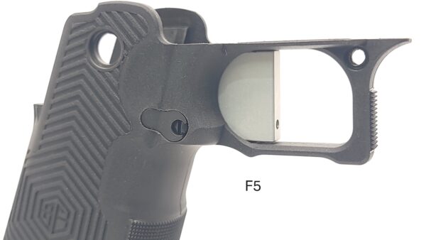 Alpha Foxtrot Romulus DS Grip ST Trigger - DSC Solid Silver