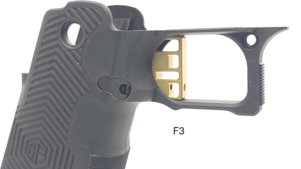Alpha Foxtrot Romulus DS Grip ST Trigger - Classic Gold