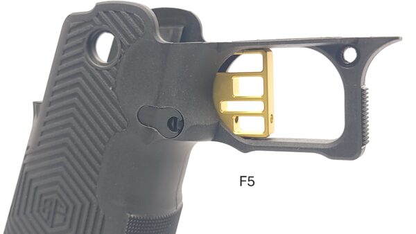 Alpha Foxtrot Romulus DS Grip ST Trigger - Classic Gold