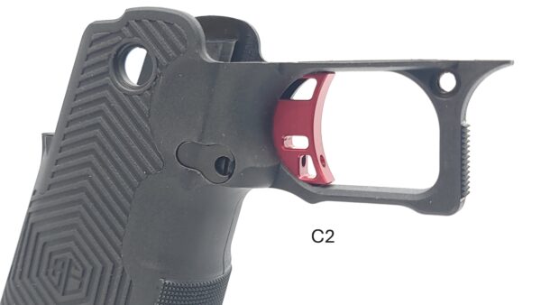 Alpha Foxtrot Romulus DS Grip ST Trigger - Classic Red