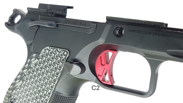 Dan Wesson DWX Full Size ST Trigger - Delta Red