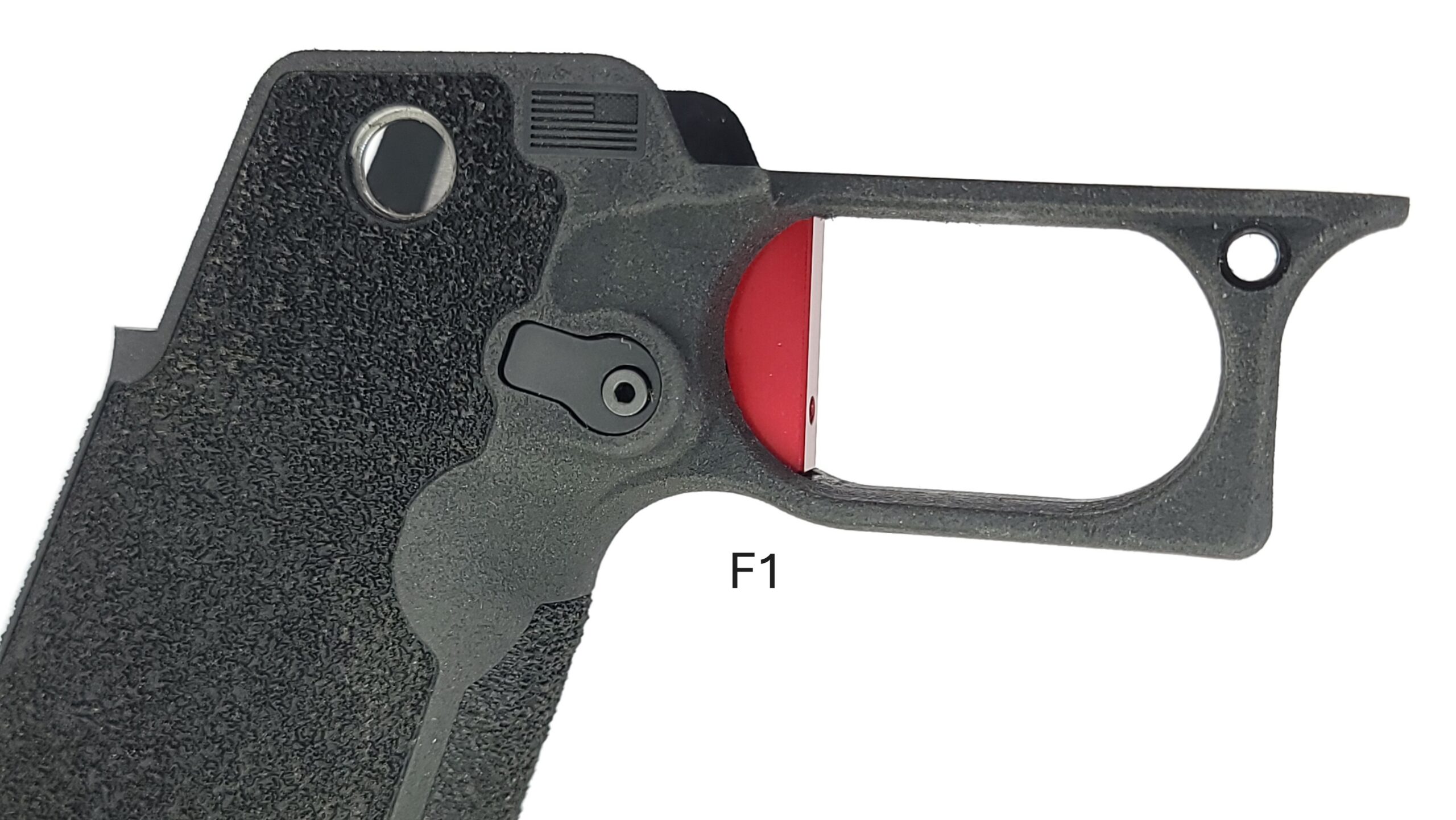 Staccato HD Grip Trigger - DSC Solid Red - Image 3
