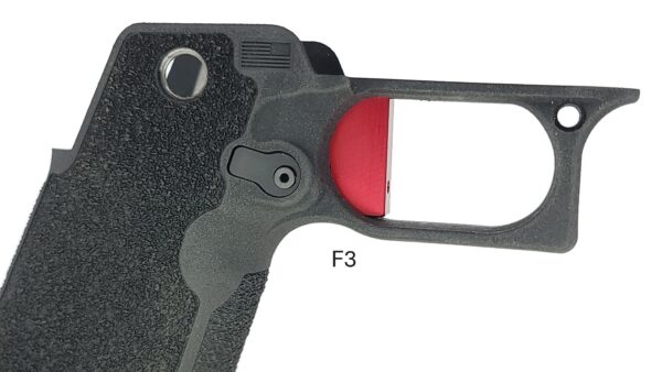 Staccato HD Grip Trigger - DSC Solid Red