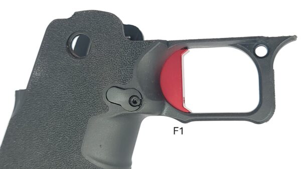 Prodigy / AF Romulus Grip ST Trigger - DSC Solid Red