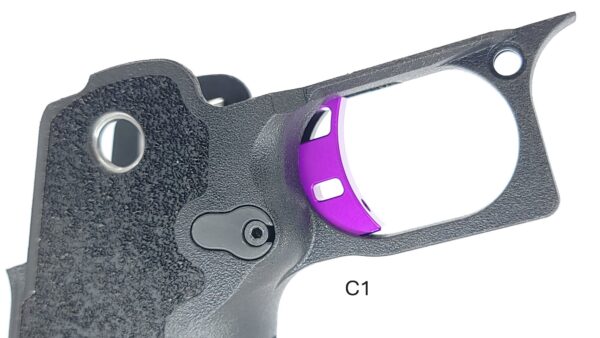 Staccato CS / DS C Grip ST Trigger - Classic Purple