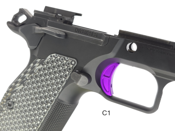 Dan Wesson DWX Full Size ST Trigger - Delta Purple